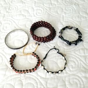 Bundle of 5 Bracelets